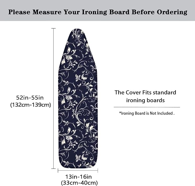 Vintager Floral Print Ironing Board Cover - Image 5