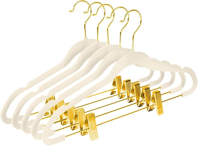 MIZGI Premium Velvet Pants Hangers by MIZGI