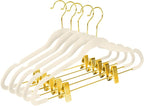 MIZGI Premium Velvet Pants Hangers by MIZGI