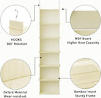 YOUDENOVA Hanging Closet Organizer, 6-Shelf Closet Hanging Shelves - Image 6