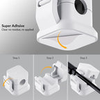PZOZ 6 Pack Cord Organizer, Adhesive Charger Cable Clips, Wire Holder Keeper - Image 3