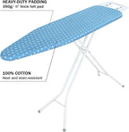 Ironing Board Cover and Pad Standard Size 15 x 54, 3 Pairs of Hook and Loop - Image 3