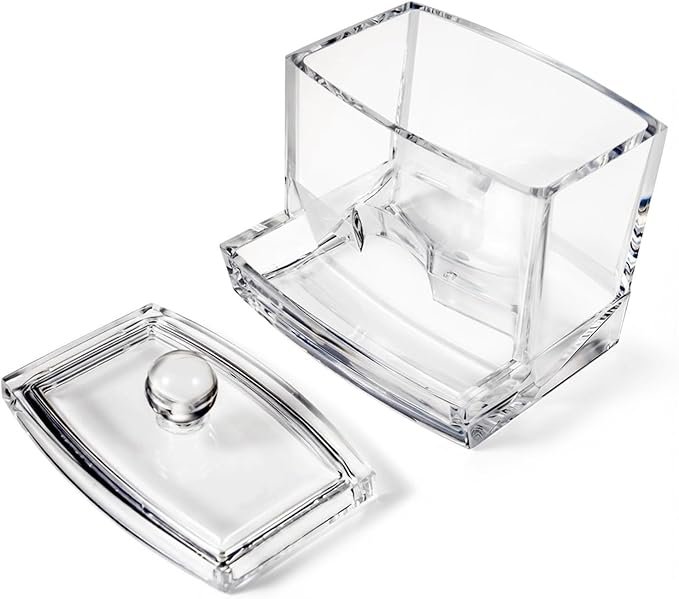 SheeChung 10Oz Acrylic Qtip Holder Dispenser - Image 5