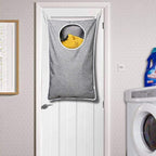 KEEPJOY 2Pack Space-Saving Hanging Laundry Bag, Door Laundry Hamper - Image 4