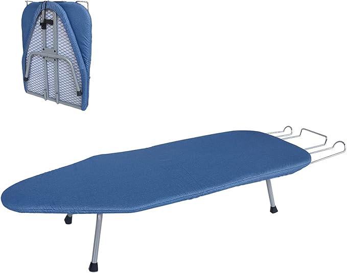 Compact Foldable Tabletop Ironing Board - by Unknown