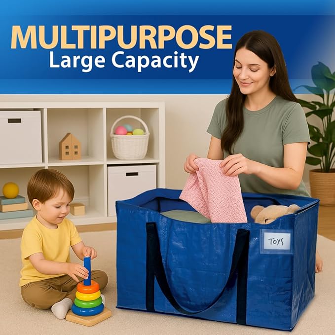 ClearSpace Heavy Duty Moving Bags or Storage Bag – Large Moving Boxes - Image 6