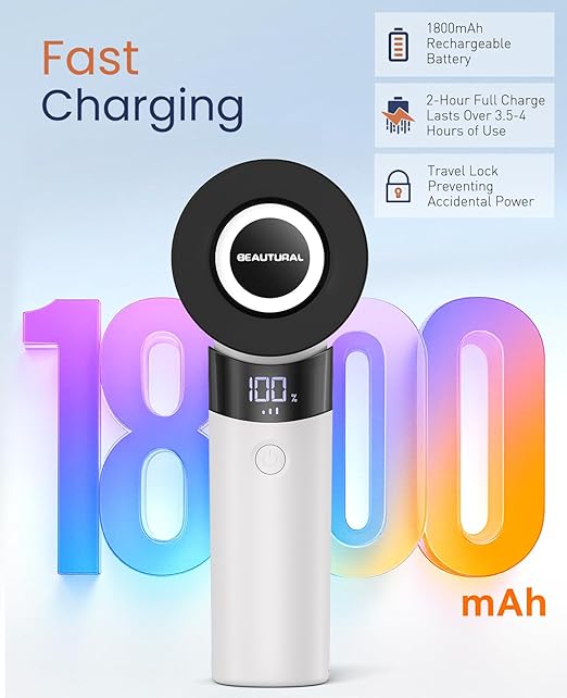 BEAUTURAL Fabric Shaver and Lint Remover, Rechargeable Electric Sweater Shaver - Image 2