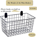4 Pack【Extra Large】Hanging Kitchen Basket, Wire Storage Basket, - Image 6