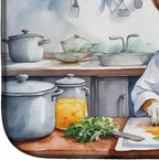 Caroline's Treasures DAC6188DDM American Foxhound The Chef Dish Drying Mat - Image 4