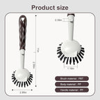 Dish Brush, 2 Pack with Comfortable Handle, with Built-in Scraper, Scrub Brush - Image 3