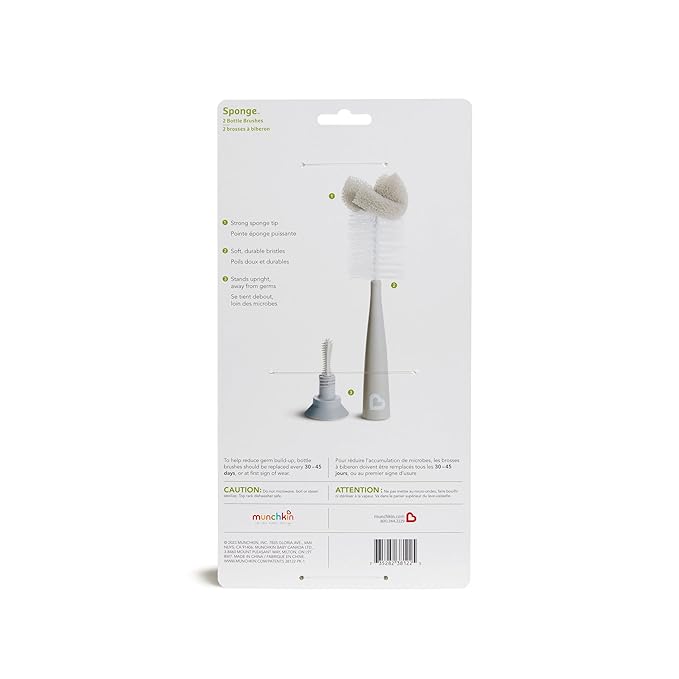 Munchkin Sponge Bottle Brush - Image 7