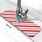 Christmas Red And White Candy Cane Swirl Stripe Striped Stripes Candycane by Unknown
