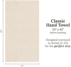 GILDEN TREE Waffle Hand Towels for Bathroom Quick Dry Towel Super Absorbent - Image 8