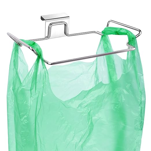 Large Stainless Steel Trash Bag Holder by OYSIR