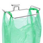 Large Stainless Steel Trash Bag Holder by OYSIR