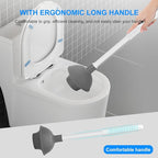 SetSail Toilet Brush and Plunger Set, 2 Packs Toilet Plungers - Image 6