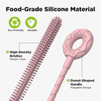 2 Pcs Silicone Straw Cleaner Brush, Extra Long Cleaning Brushes - Image 4