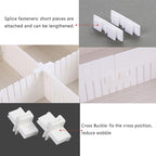 22 Pack Drawer Divider Clips Holder Plastic Mount Fixing Buckle Corner Angle - Image 3