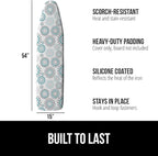 GORILLA GRIP The Original Ironing Board Cover and Pad, Silicone Coating - Image 2