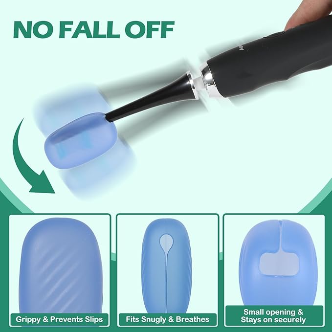 6 Packs Silicone Toothbrush Covers, Tooth Brush Cover Cap - Image 5