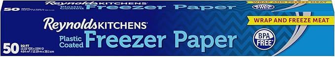 Reynolds Kitchens Plastic-Coated Freezer Paper, 50 Square Foot Roll by ReynoldsConsumerProducts