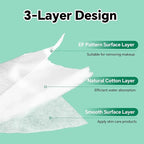Large Square Cotton Pads, Rounded Corners, - Image 4