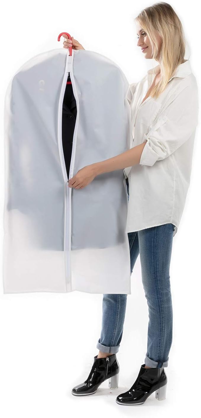 6 Pack Garment Bags for Hanging Clothes - Image 5