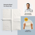 Face Towels - Ultra Soft and Thick Disposable Face Towelettes - Image 5