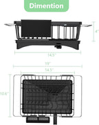 LEMIKKLE Roll Up Dish Drying Rack, Over The Sink Dish Drainer Rack, Foldable - Image 5