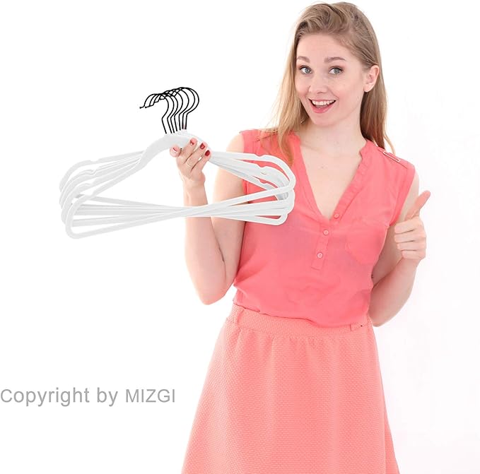 MIZGI Premium Velvet Hangers Heavy Duty - Image 9