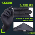 Disposable Nitrile Gloves, 4 Mil Latex-Free Powder-Free Industrial Gloves - Image 3