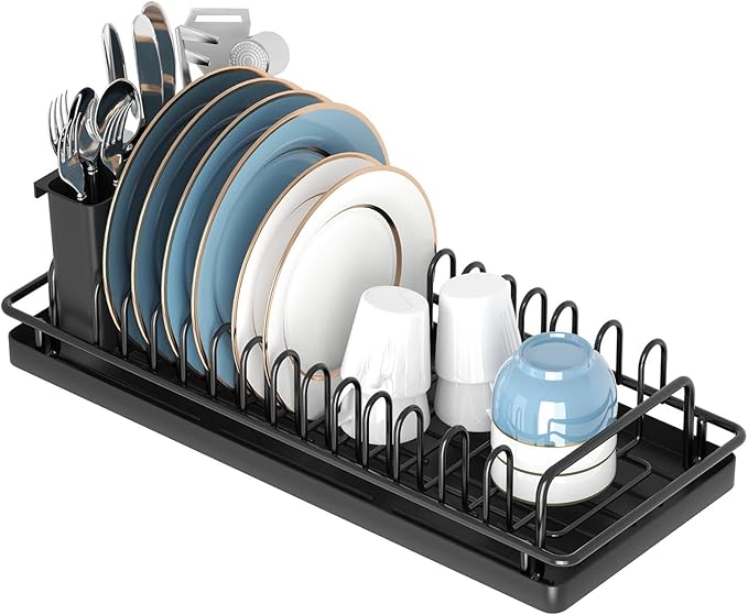 Compact Small Dish Rack Sink Drying Rack by XYZLVSI