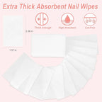 Eyxformula 270 Pcs Lint Free Nail Wipes - Image 2