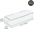 mDesign Office Supplies Desk Organizer Box - Image 9