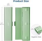 Wider Aluminum Toothbrush Travel Case, Portable Travel Toothbrush Holder - Image 5