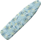 Home Ironing Board Cover, Floral Print Heat Reflective Ironing Board Cushion by Qznuberone