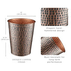 Monarch Abode Metal Bathroom Trash Can – Waste Basket - Image 2