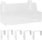 Bedside Caddy Hanging Storage Basket Little Size Plastic Beside Shelf Hang-on by MATIMASU