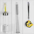 100 Pieces Clear Adhesive Wall Hooks - Image 4