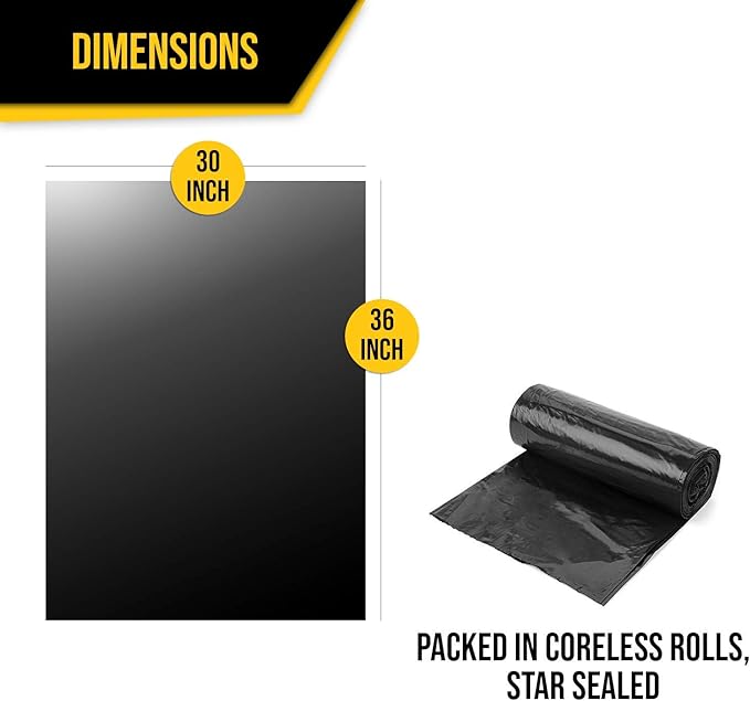 Aluf Plastics RCM-3036X Coex Low Density Blend Star Seal Bag on Coreless Roll - Image 3