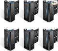 6Pack Home Security Door Reinforcement Lock, Childproof Safety Door Lock Latch by Steinwhale