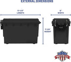 Sheffield 12790 2-Pack Ammo Storage Box, Stackable .30 Cal Field Boxes - Image 2