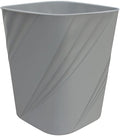 DAJITRE Small Plastic Trash Can Wastebasket Recycling Bin by DAJITRE