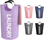 WOOHA Laundry Basket, Laundry Hamper, Collapsible Folding Clothes Hamper by WOOHA