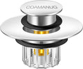 Bathtub Stopper | Shower Drain Hair Catcher, Pop-up Tub Stopper by coamanug