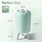 Automatic Motion Sensor Bathroom Trash Can Touchless, 3 Gallon/11L Smart - Image 2