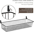 Sheechung Farmhouse Decor Metal Wire Storage Organizer Bin Basket - Image 4