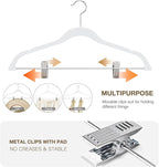 Korpai 36-Pack White Velvet Hangers - Image 3