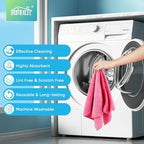 HOMEXCEL Pink Microfiber Cleaning Cloth, 12 Pack Premium Microfiber Towels - Image 6