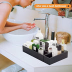 Black Bamboo Drawer Organizer - Image 3